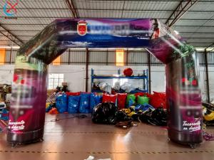 China Factory Custom Digital Printing Inflatable Advertising Signs / Color Inflatable Arches factory
