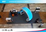 Animation Show P5 Flexible Led Curtain Display / Led Curved Screen , High