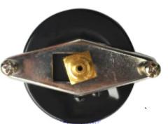 China ISO9001 Panel Mount Standard Pressure Gauge With Hose Connection Water Test factory