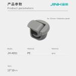 Compact Plastic Shelf Pegs For Panel Furniture Systems, Universal Ready-To