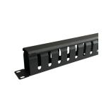 Horizontal 1U 19" Rack Mount Cable Manager