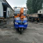 Tricycle Hydraulic Truck Mounted Crane , 3- 5 Ton Lifting Mobile Truck Crane