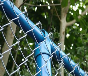 China 40*40mm Anti-Rust Diamond Wire Mesh Fence For Forest Protecting factory