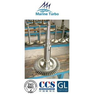China T- Mitsubishi Turbocharger / T- MET350 Turbine Blade Shaft For Marine Turbo Replacement Parts factory