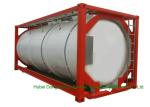 316 Stainless Steel 20 FT ISO Bulk Liquid Tank Container For Hazardous Liquids