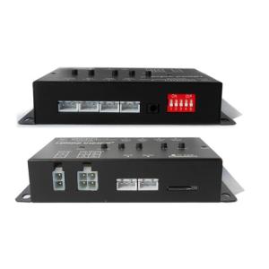 China School Bus 12v DVR Recorder , Mobile Car DVR 4 Channel Full Hd VGA Video Resolution factory