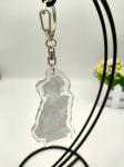 String Attached Printed Acrylic Keychain Cartoon Character