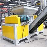 Recycle Waste PET Bottle Plastic Recycling Crusher Machine with Double Shaft