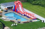 giant inflatable slide