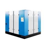 Industrial Electric Oil Injected Rotary Air Compressor PLC Control Air / Water