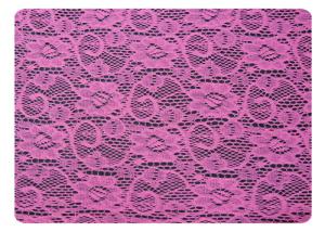 China Simplified Crochet Lace Fabric , 65% Terylene + 35% Cotton CY-CT8537 factory