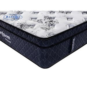 Euro Top Pocket Spring Plush Bed Mattress for Bedroom