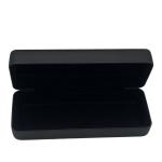 Rectangular Black Oem Labels Hard Leather Glasses Case Personalised