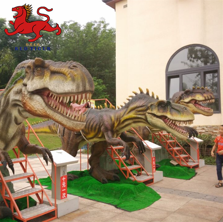 Realistic Animatronic Tyrannosaurus Ride With Movement / Sound Customization