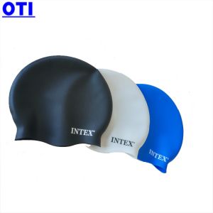 China Custom Printed Silicone Swim Cap with Moulding Service factory