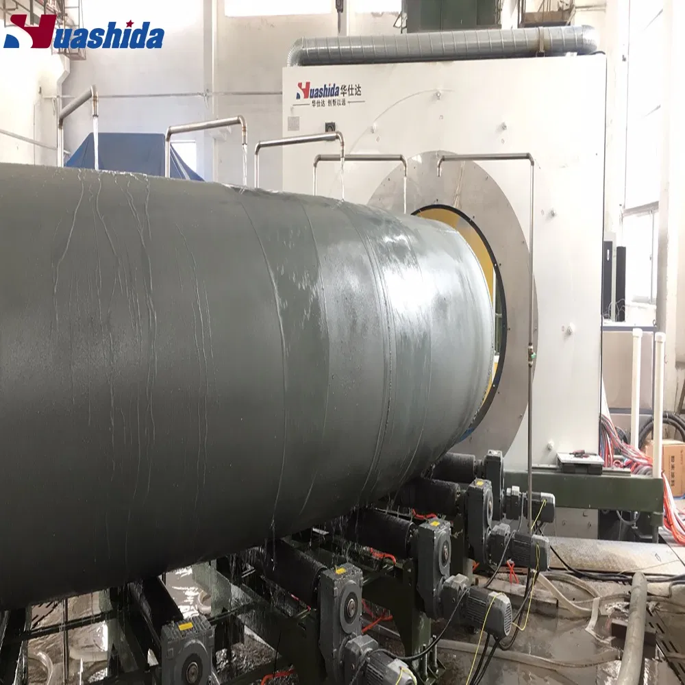 Pipe Bend 3lpe 3PE Feb Coated Steel Pipe Elbow Coating Production Line