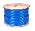 23AWG Solid Copper UTP Cat6A Cable 4 Pair LSZH Jacket UTP Network Cable
