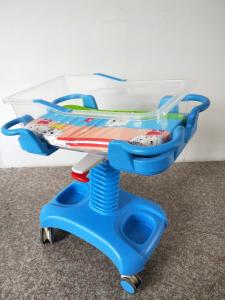 China ABS Two Cranks Tilting Adjustable OEM Hospital Baby Crib factory