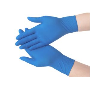 China Multi Purpose Smooth Nitrile Disposable Protective Gloves factory