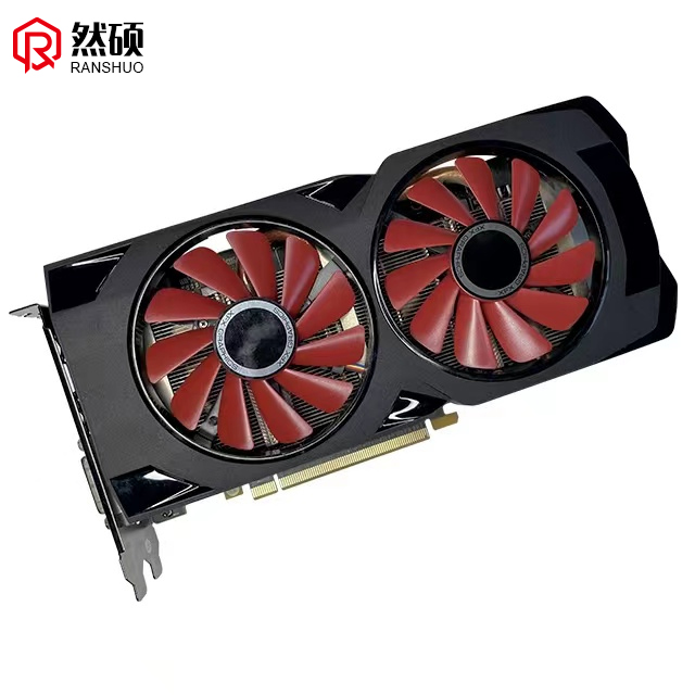95% New Used XFX RX570 Miner Graphics Card 8GB DDR5 2048 Stream Processors