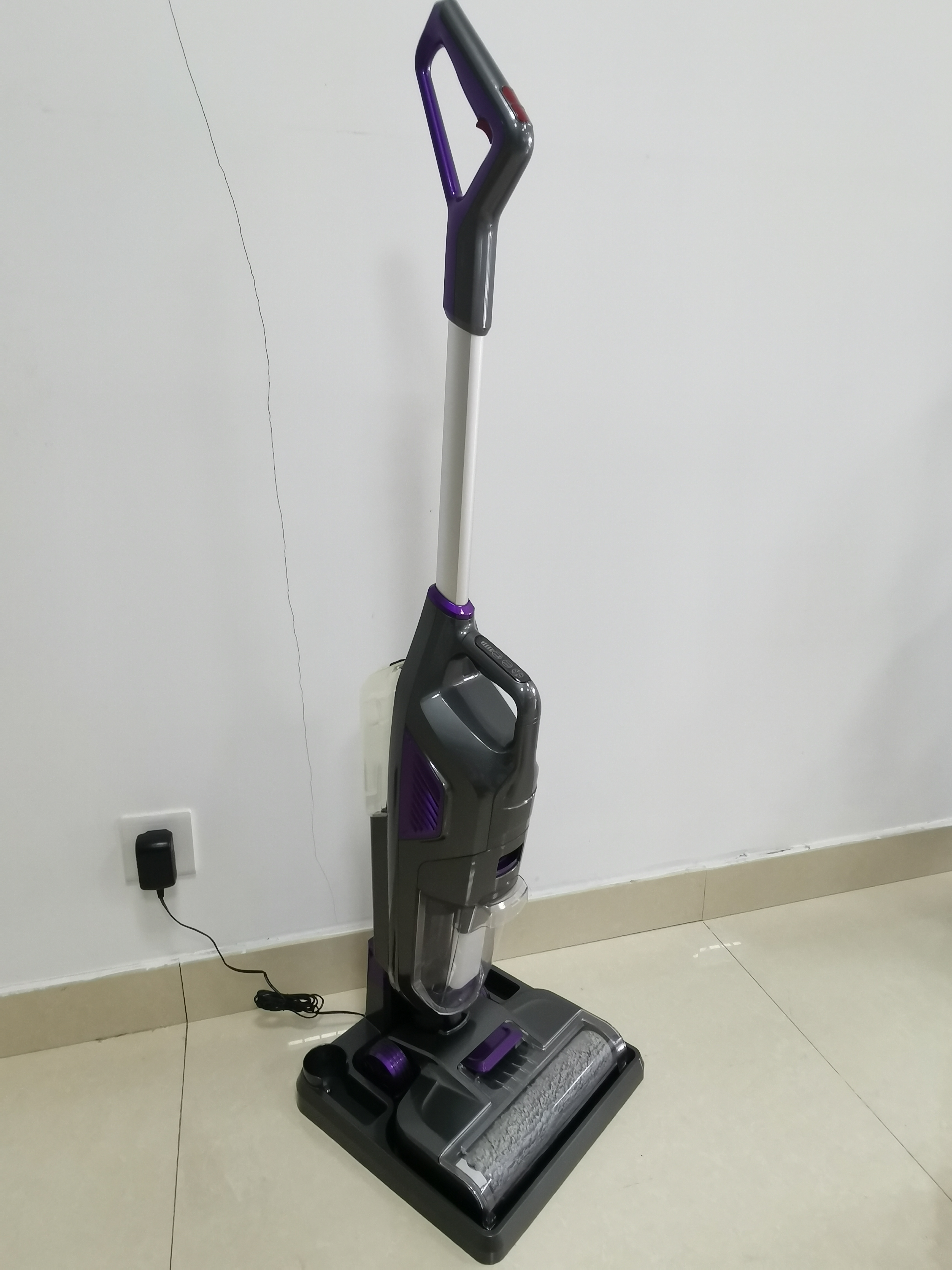 18kpa HEPA Filtration Steam Mop and Vacuum Cleaner for Tile Laminated Hardwood Floors