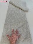 Top quality Wedding Party Dress Bridal Dress Fabric Beaded lace with sequins