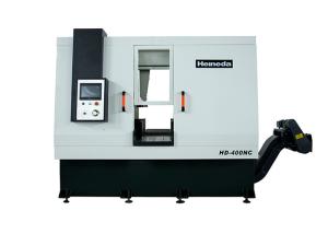 China 3.75kw Motor Power Cnc Band Saws 20-100m/Min Cutting Speed 1.5kw Walking Inverter Motor factory