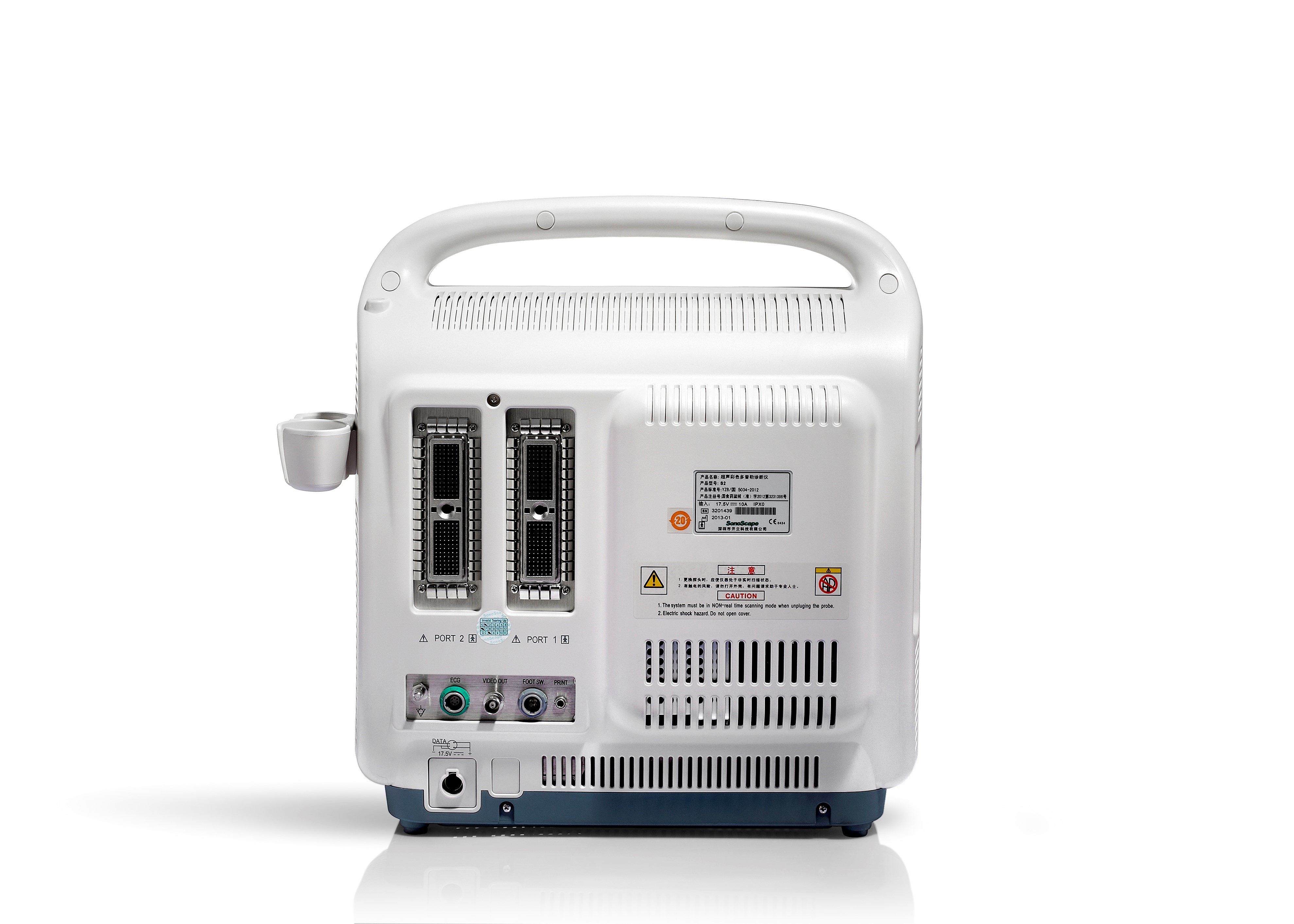 4D Color Doppler Transducer Ultrasound Machine 320G 2MHz -15MHz