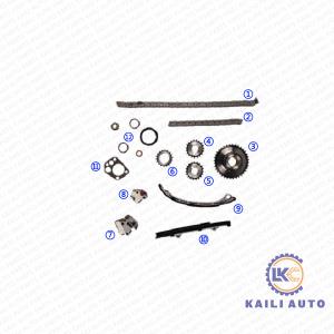 China KA24DE 2.4L Timing Chain Assembly For NISSAN Altima Frontier 13028-9E000 92L 13028-9E010 48L factory
