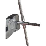 316 Stainless Steel Cables Balcony Invisible Grille For Burglar Alarm With 100kg