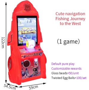 China Red Fun Fishing Relaxing Gameplay Realistic Fishing Experience Unique Challenges Machine factory