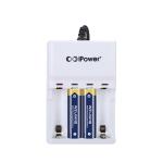 4 Slot Usb AAA Battery Charger Compact Battery Charger For AAA Batteries