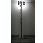 3.5m roof mast lighting-3.8m working height-remote control turn tilt system-LED