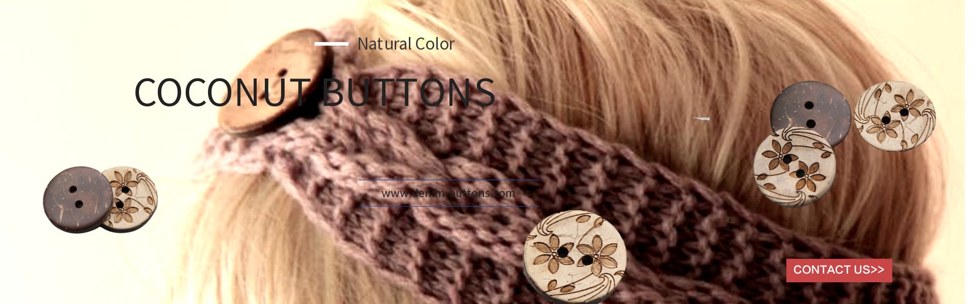 Lilac headband with natural coconut shell button cable knit ear warmer cable knit headband, knit ear warmer, hand knit headband, chunky