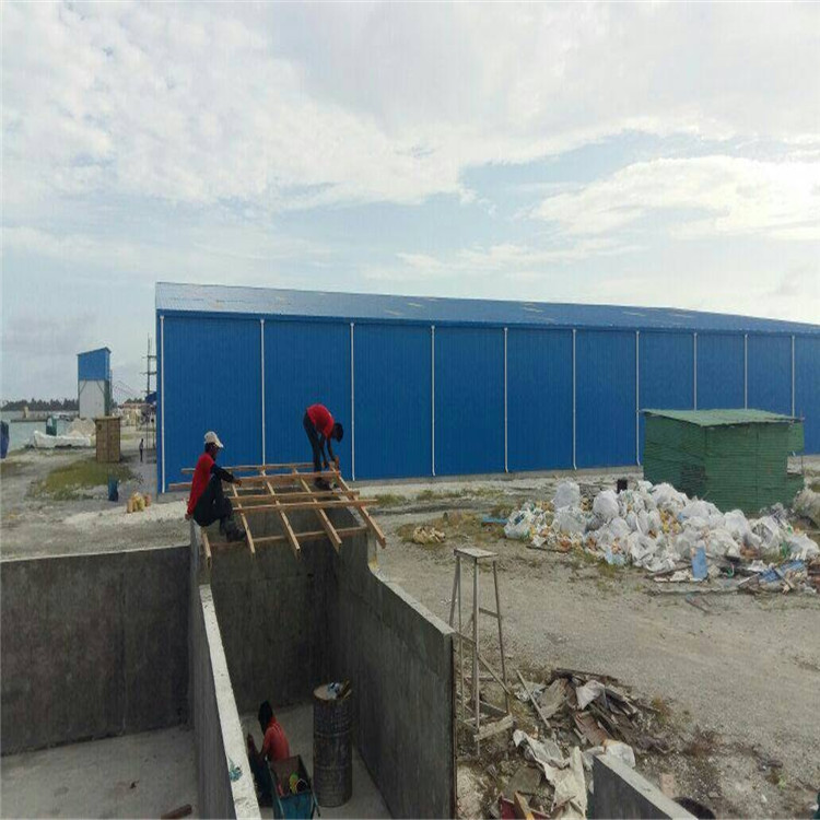 GB Standardized Steel Structure Workshop With Galvanized Steel Sheet Roof