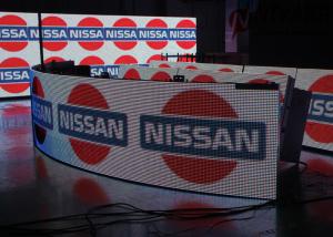 China Flexible Inner P5 Curved LED Screen Curved Led Video Wall For Indoor Advertising factory