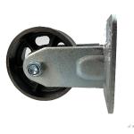 Cast Iron Antique Metal Cart Rigid PU Casters Wheel 5 Inch Castor