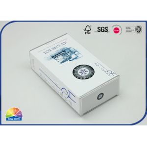 CMYK Print C1S Cardboard Folding Carton Box Silver Foil Stamping