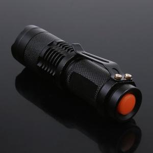 China Waterproof Aluminum Alloy High Power 300LM Mini Cree Led Torch For Camping factory