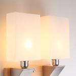 100-240v Country style wood lighting fixture natural wood wall lamp E14 40w