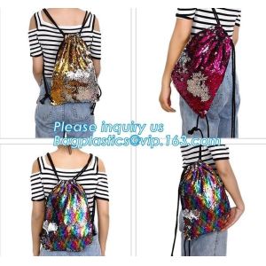 mini sequins backpacks bag Bow bling women bags glittering sequin backpack,travel oxford glitter Sequin Reversible Merma