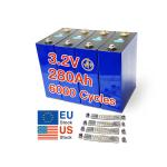 3.2V 280Ah Lifepo4 Cell EV LF280K Lithium Ion Battery For Solar Energy Storage
