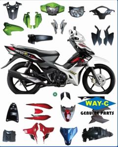 China TVS ROCKZ 125 Motorcycle Fairing Kits Accessoires Engine Part Body Part factory