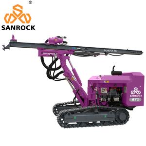 China Mining DTH Drilling Rig Rotary Blasthole Depth 20m Crawler Hydraulic Drilling Rig factory