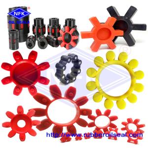 China NFK Brand Excavator Rubber Star Coupling Air CC MT GR GS L Series Compressor Rubber Tyre Flexible Coupling factory