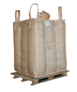 China Square Baffle Bulk Bag Formstable Jumbo Bag 500kg - 2000KG factory