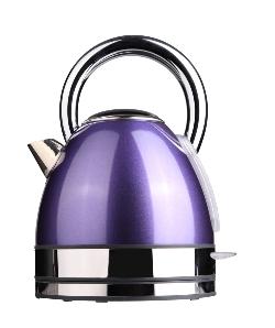 China 360 degree cordless stainless steel jug dome kettle with optional warm function LED light factory