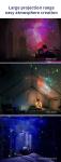 360 Degree Rotation Astronaut Design LED Projector Night Light