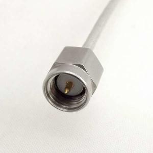 China Gold Plated Microwave Cable Stable Easy Forming SS Nut Material factory