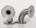 50.5mm 90 Degree Elbow Fittings / 3A Ptfe Lined Elbow With Tri Clamp